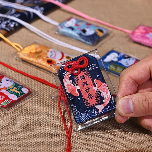 Japanese Omamori Lucky Charm - Talisman Keychain